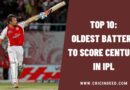 Top 10: Oldest Batters to Score Century in IPL