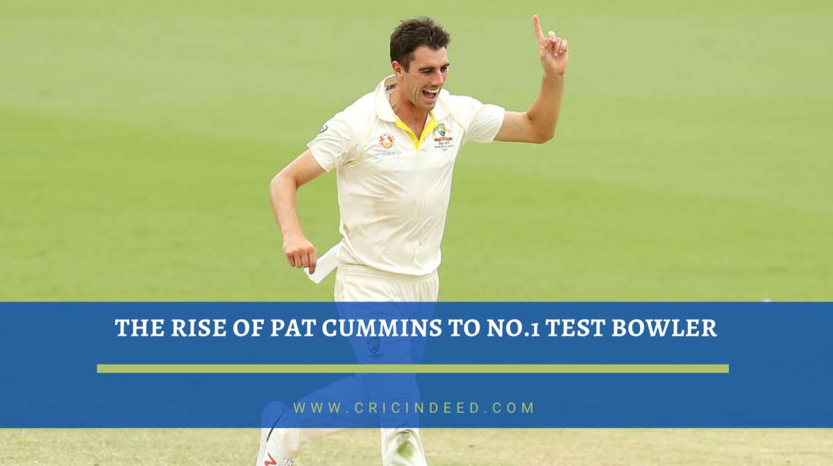 Pat Cummins rise to No 1 test bowler