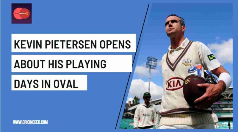 Pietersen on Kennington Oval