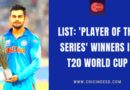 player of the tournament winners in t20 world cup every year