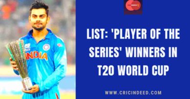 player of the tournament winners in t20 world cup every year
