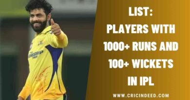 List: Players with 1000+ Runs and 100+ Wickets in IPL