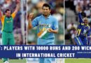 List: Players with 10000 Runs and 200 Wickets in International Cricket