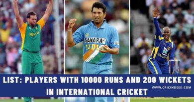 List: Players with 10000 Runs and 200 Wickets in International Cricket