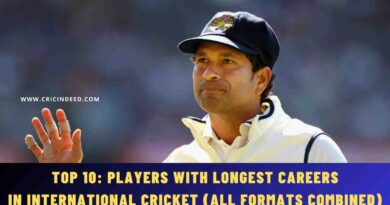 Top 10: Players with Longest Careers in International Cricket (All Formats Combined)