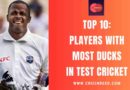 Top 10: Players with Most Ducks in Test Cricket