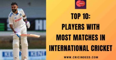 Top 10: Players with Most Matches in International Cricket