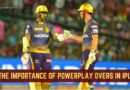 Powerplay overs in ipl