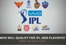 Predicting who will qualify for the IPL 2020 Playoffs