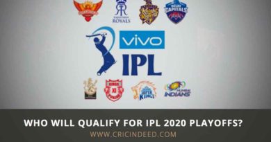 Predicting who will qualify for the IPL 2020 Playoffs