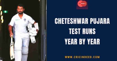 pujara test runs yearwise