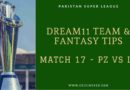 pZ vs lq dream11 prediction