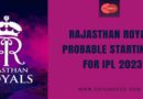rajasthan royals probable playing xi ipl 2023