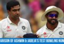 ravi ashwin vs ravindra jadeja test bowling stats comparison
