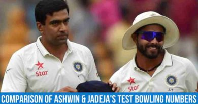 ravi ashwin vs ravindra jadeja test bowling stats comparison