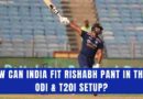 rishabh pant role in odi and t20