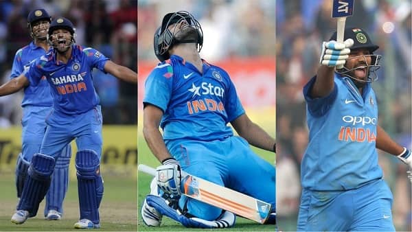 Rohit Sharma 200 scores in ODI