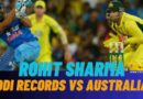 rohit sharma odi records vs australia