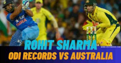 rohit sharma odi records vs australia