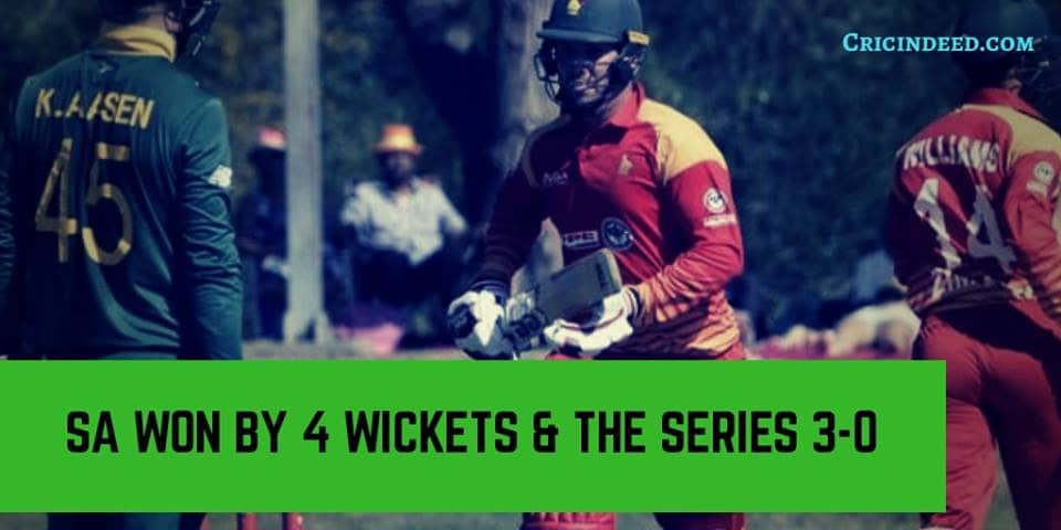 ZIM vs SA ODI Series 2018