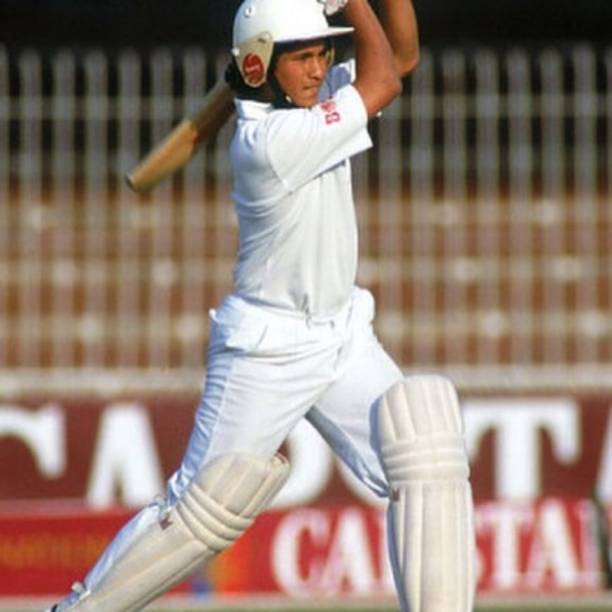 Sachin Straight drive class shot