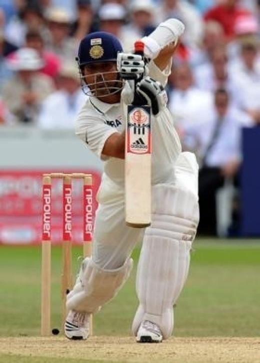 Sachin Straight drive best