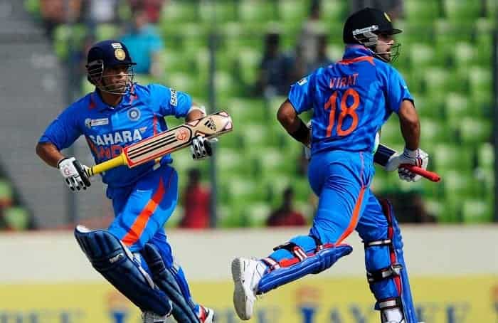 Sachin Tendulkar and Virat Kohli ODI Centuries in Winning Causes compared
