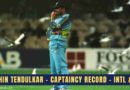 sachin tendulkar captaincy record