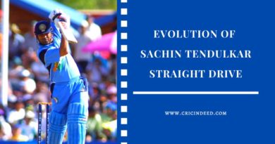 Sachin Tendulkar Straight Drive evolution and analysis