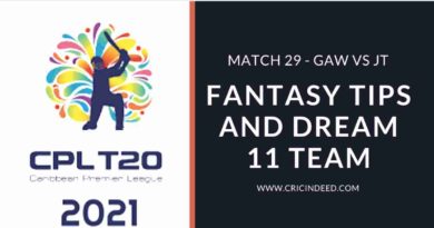 Guyana Amazon Warriors vs Jamaica Tallawahs, 29th Match