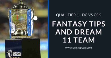 DC VS CSK QUALIFIER DREAM11 PREDICTIONS