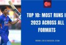 most runs in 2023 in all three formats