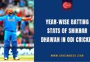 shikhar dhawan odi batting stats year by year