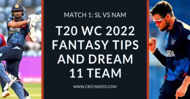 SL vs NAM dream11 predictions