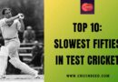 Top 10: Slowest Fifties in Test Cricket