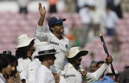 Sourav Ganguly as Captain in Tests