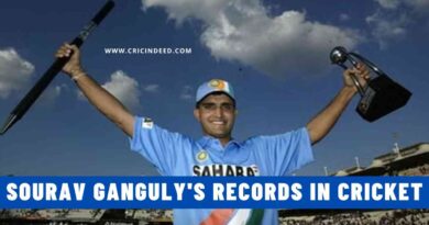 Sourav Ganguly's Impressive List of Records in International Cricket