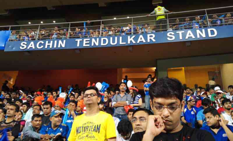 Sachin Tendulkar Stand in Wankhede Stadium