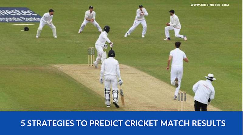 Strategies to predict cricket results