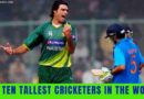 tallest cricketers in the world