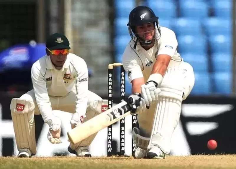 Ross Taylor Sweep shot