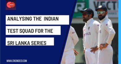 TEAM INDIA SQUAD FOR SRI LANKA TEST SERIES