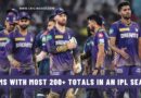Top 15: Teams with Most 200+ Totals in an IPL Season