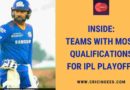 teams with most ipl playoffs
