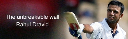 Nickname of Dravid
