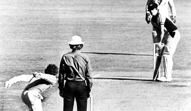 Trevor Chappell's underarm ball