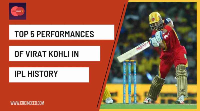 virat kohli best ipl innings
