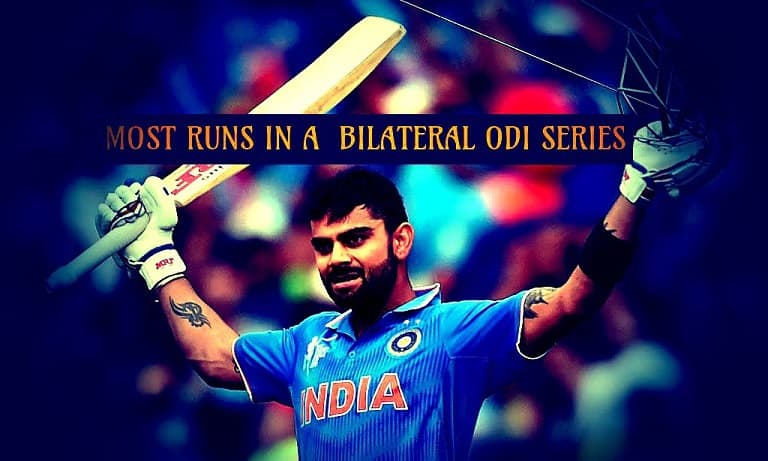 MOST RUNS IN A BILATERAL ODI SERIES