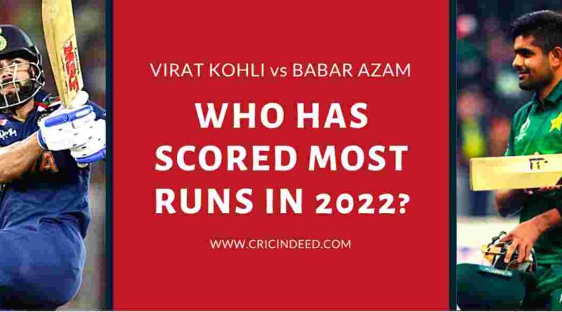 virat kohli vs babar azam 2022