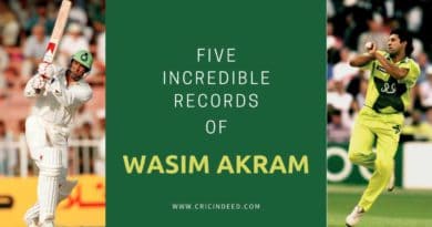 Wasim Akram record in bowling